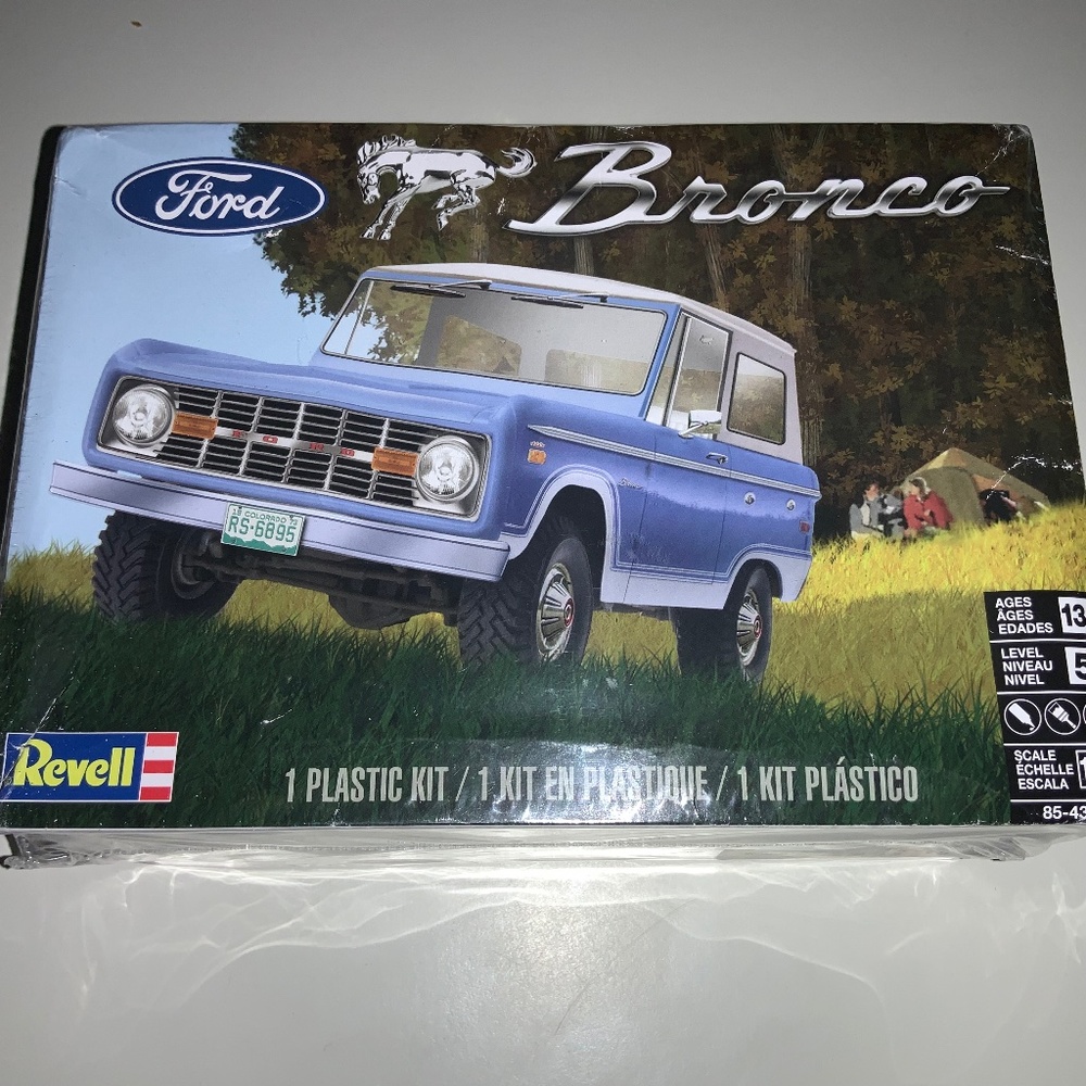 Revell Monogram Original Early Ford Bronco 1:25 Scale Plastic Model Kit